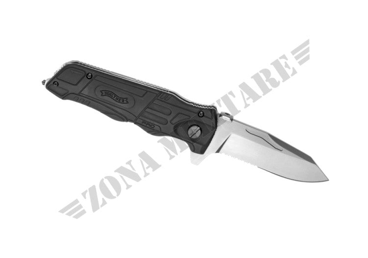 Coltello Rescue Knife Pro Walther Black Version