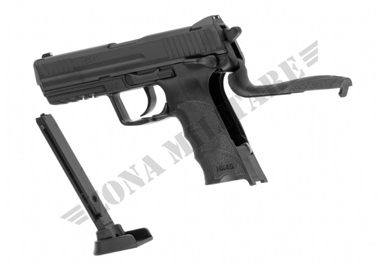 Hk45 Metal Version Co2 Heckler & Koch Black Version