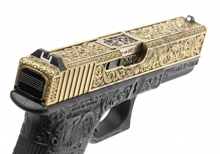 Pistola We17 Etched Ivory Metal Version Gbb