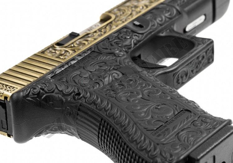 Pistola We17 Etched Ivory Metal Version Gbb