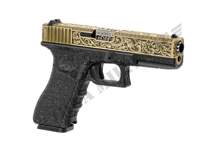 Pistola We17 Etched Ivory Metal Version Gbb