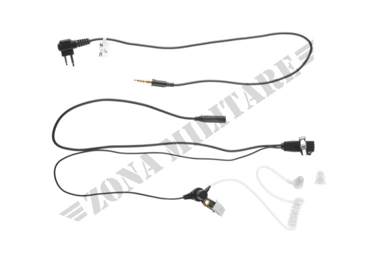 Auricolare Fbi Style Acoustic Headset Motorola 2-Pin Connector