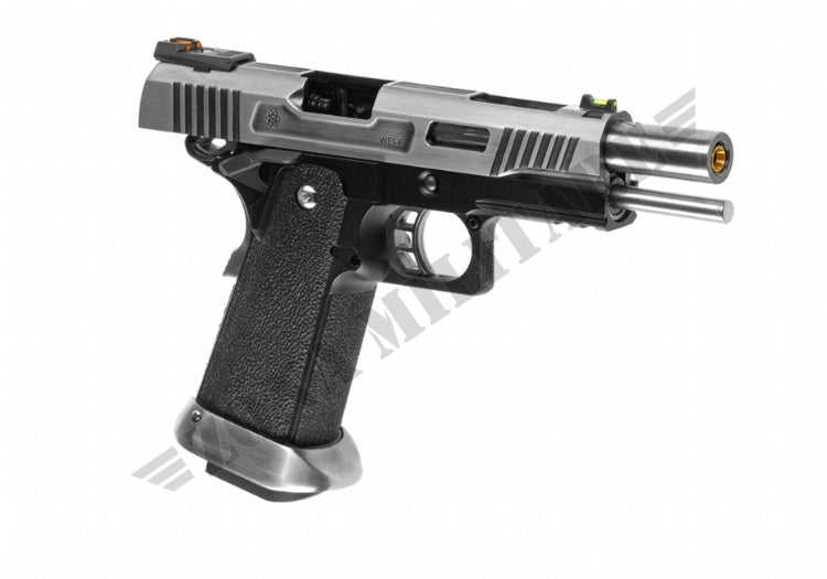 Pistola Hi-Capa 5.1 Force Full Metal Gbb We Silver Version