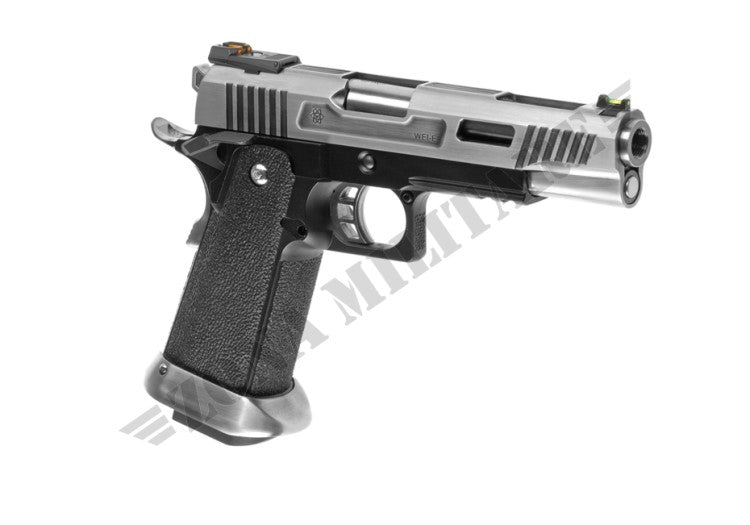 Pistola Hi-Capa 5.1 Force Full Metal Gbb We Silver Version