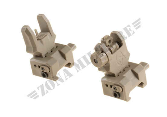 Tacche Di Mira Gen 3 Flip-Up Sights Fma Dark Earth