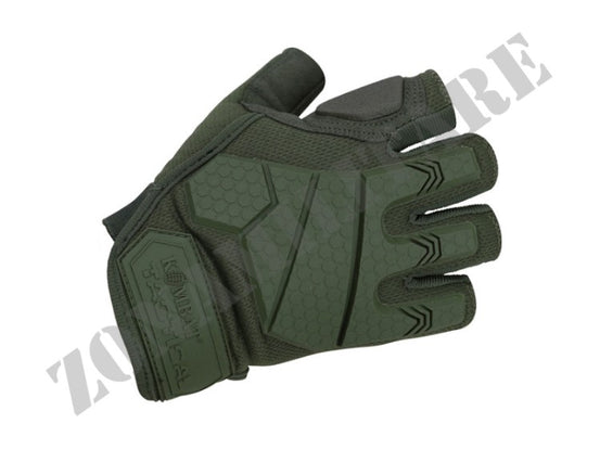 Guanti Alpha Fingerless Tactical Gloves Olive Green Version