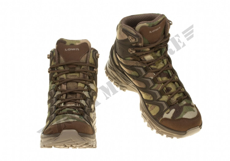 Anfibio Lowa Innox Gtx Mid Colorazione Multicam