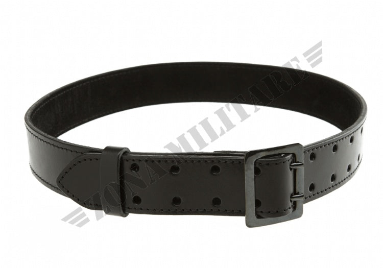 Cinturone Leather Belt 45Mm Frontline Black