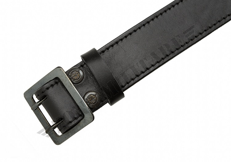 Cinturone Leather Belt 45Mm Frontline Black