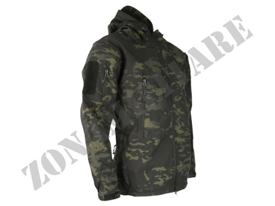 Giacca Soft Shell Patriot Jacket Multicam Black