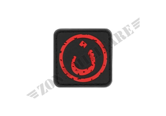 Patch Gommata Nazarene Rubber Patch Jtg Black&Red