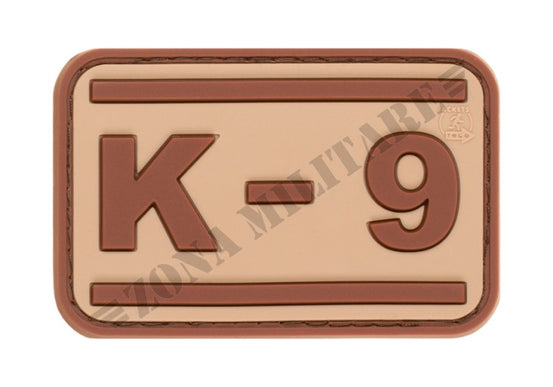 Patch Gommata K-9 Rubber Jtg Desert