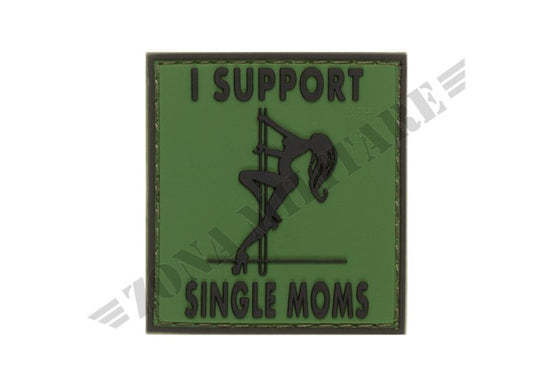 Patch Gommata I Support Single Mums Rubber Patch Forest