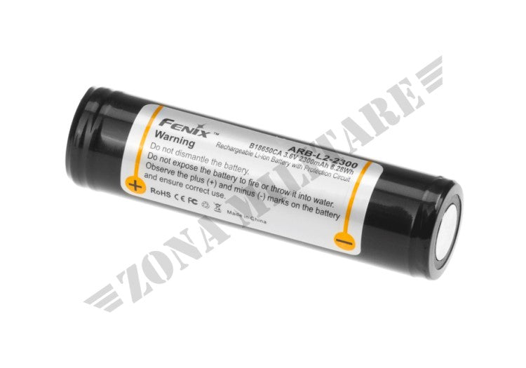 Batteria 3.7V 2300Mah Fenix Ricaricabile