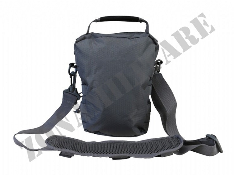 Monospalla Hex Stop Explorer Shoulder Bag Gunmetal Grey Kombat