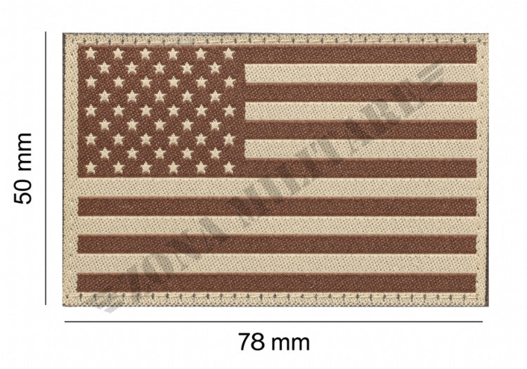 Usa Flag Patch Clawgear Desert Version