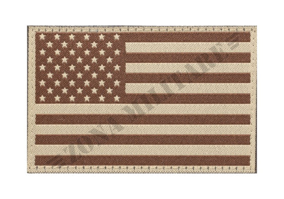 Usa Flag Patch Clawgear Desert Version