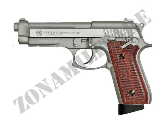 Pistola Taurus Pt92 Inox Full Auto Full Metal