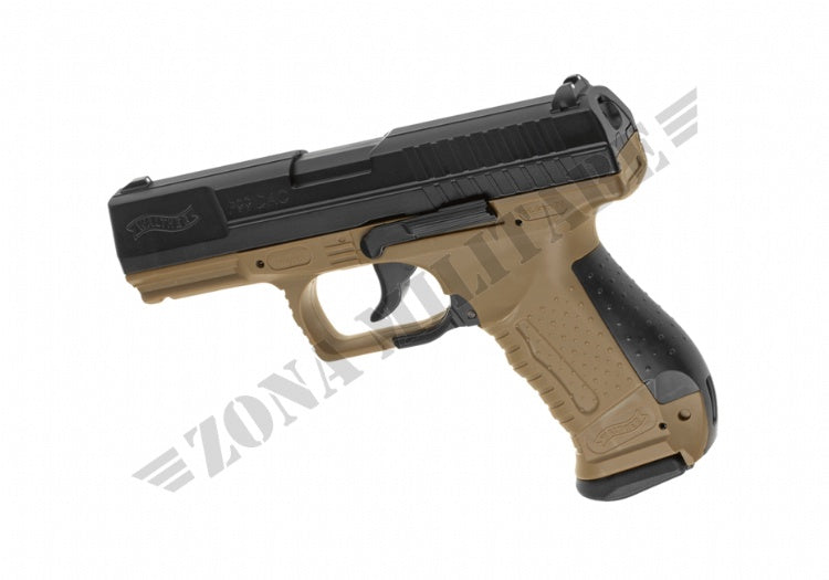 Pistola Softair Walther P99 Dao Metal Version Co2 Dark Earth