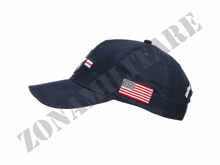 Cappellino Baseball Cap Usaf Roundel Blue Bersion