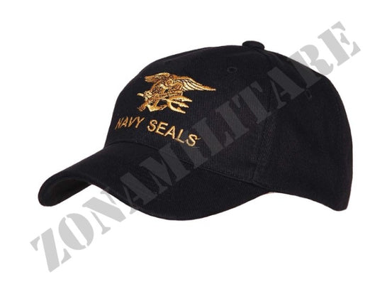 Cappellino Baseball Navy Seals 101 Inc Nero