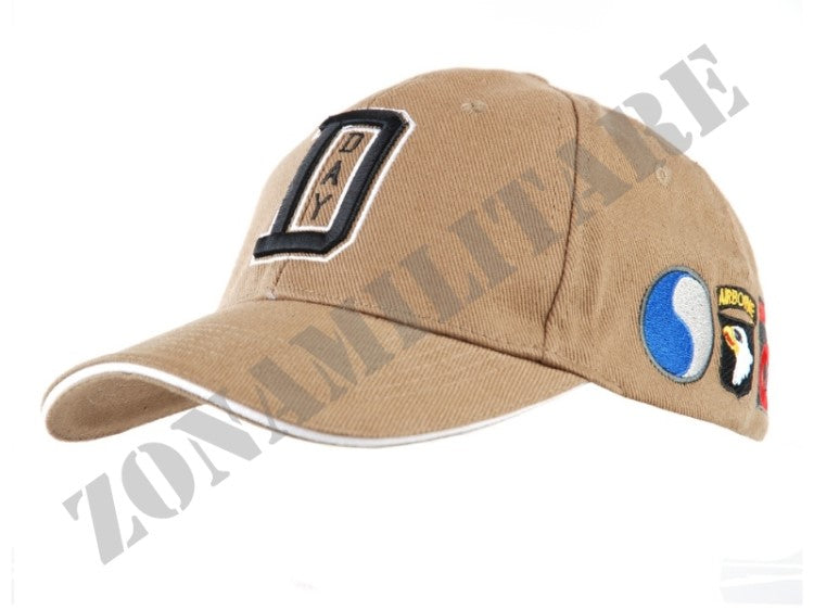 Cappellino Baseball Wwii D-Day Sabbia 101 Inc