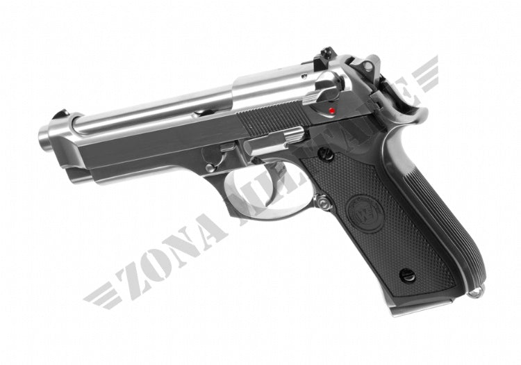 Pistola M9 A1 V2 Full Metal Gbb We Silver Version