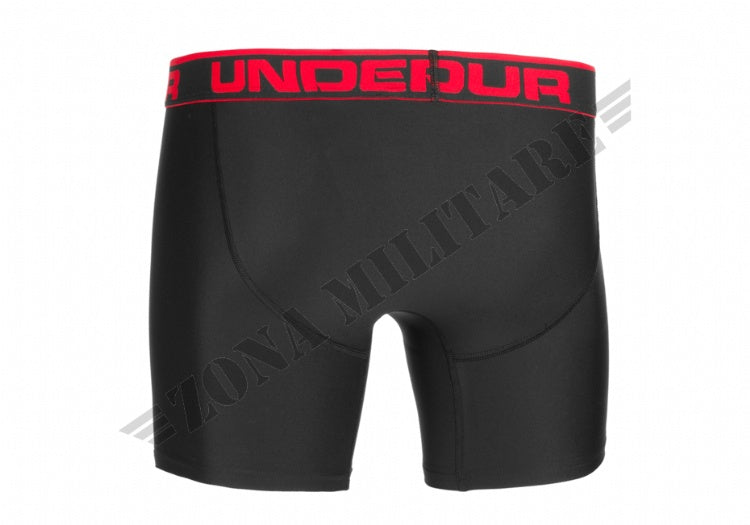 Ua Original 6 Inch Boxerjock Heatgear 2-Pack Taglia M