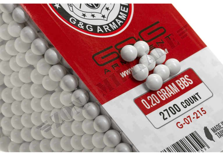 Pallini G&G Peso 0,20 Grammi confezione da 2700bbs