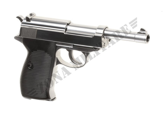 Pistola P38 Full Metal Gbb Silver