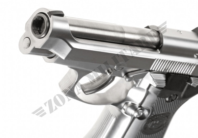 Pistola Beretta M84 Full Metal Gbb We Silver Version