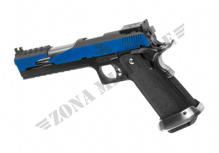 Pistola Hi-Capa 6 T-Rex Customs Full Metal Gbb Blu