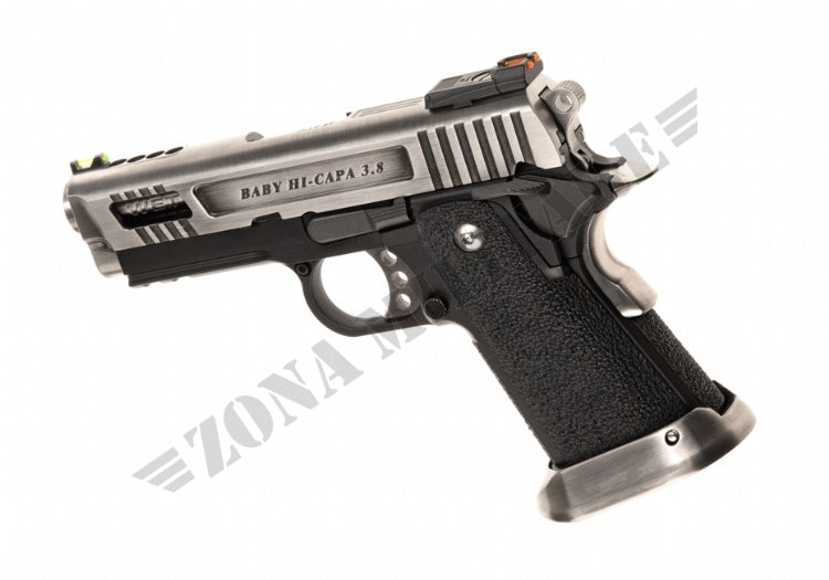 Pistola Hi-Capa 3.8 Force Full Metal Gbb Silver