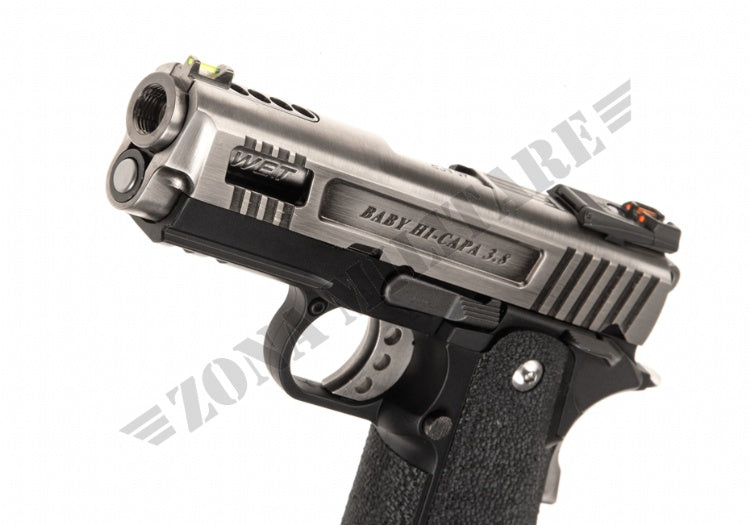 Pistola Hi-Capa 3.8 Force Full Metal Gbb Silver