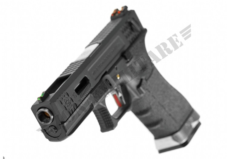 Pistola We18C Custom Metal Version Gas We Black Version