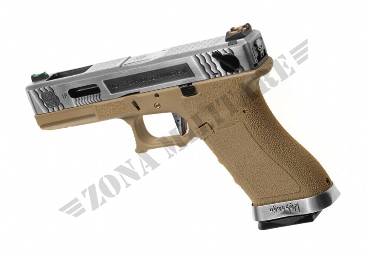 Pistola We18C Custom Metal Version Gas Desert