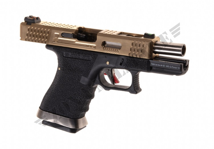 Pistola G Force 19 Metal Version Gbb We Gold Edition