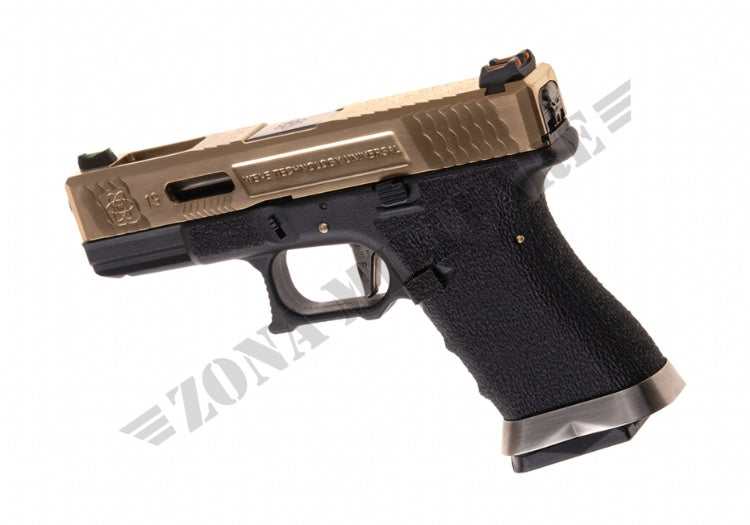 Pistola G Force 19 Metal Version Gbb We Gold Edition