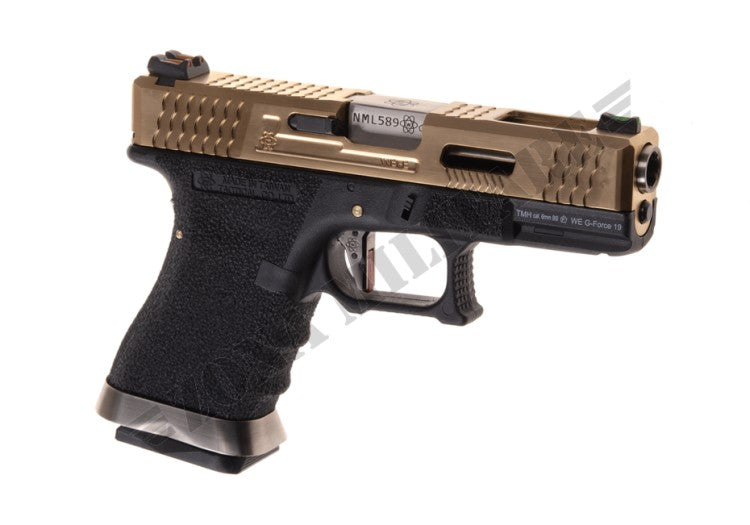 Pistola G Force 19 Metal Version Gbb We Gold Edition