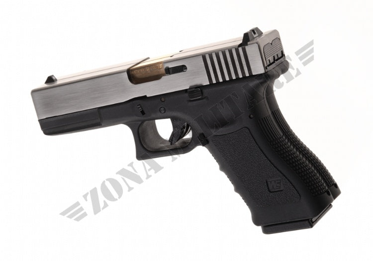 Pistola We17 Double Barrel Metal Version Gbb We Dual Tone