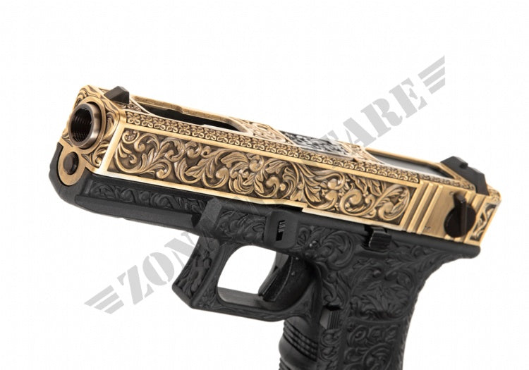 Pistola We18C Etched Metal Version Gbb