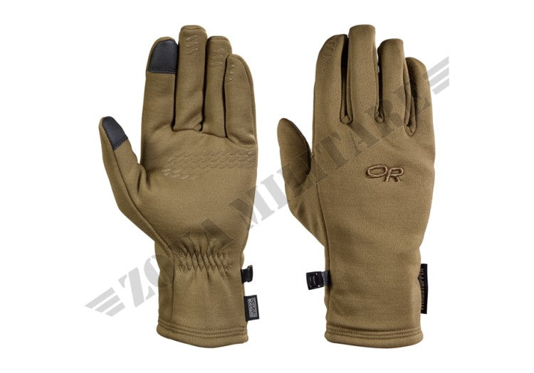 Guanti Backstop Sensor Gloves Outdoor Research Coyote