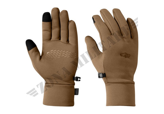 Guanti Pl 100 Sensor Gloves Outdoor Research Coyote