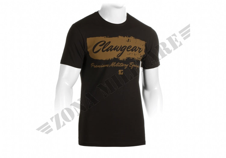 Maglietta Handwritten Tee Claw Gear Black