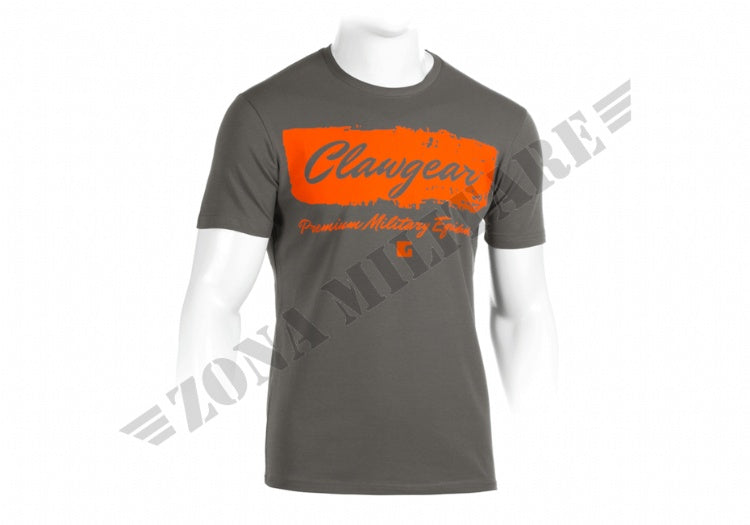 Maglietta Handwritten Tee Claw Gear Gray