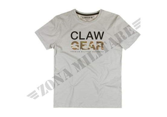 Maglietta Mc Tee Claw Gear Light Gray Version