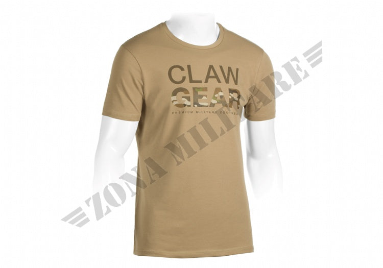 Maglietta Mc Tee Claw Gear Khaki Version