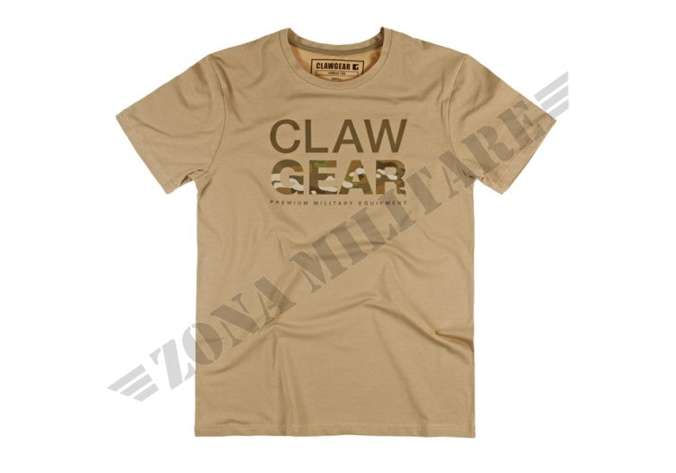 Maglietta Mc Tee Claw Gear Khaki Version