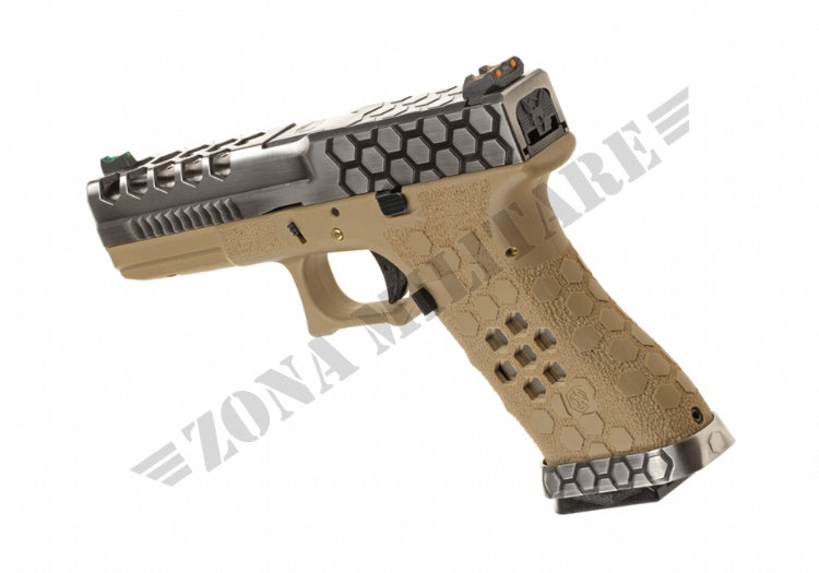 Pistola Vx0110 Hex-Cut Metal Gbb Aw Custom Dual Tone