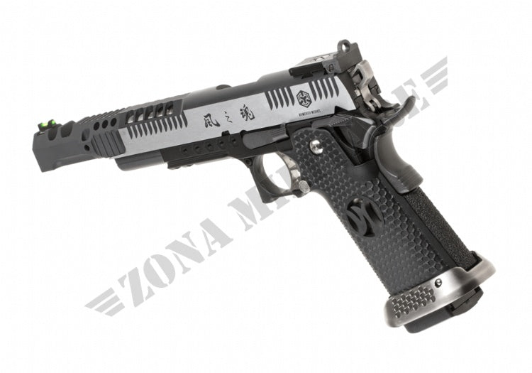 Pistola Hx2401 .38 Supercomp Race Gbb Aw Custom Dual Tone